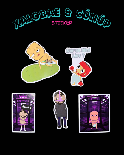 BBT™ Xalobae Sticker|  5er Pack